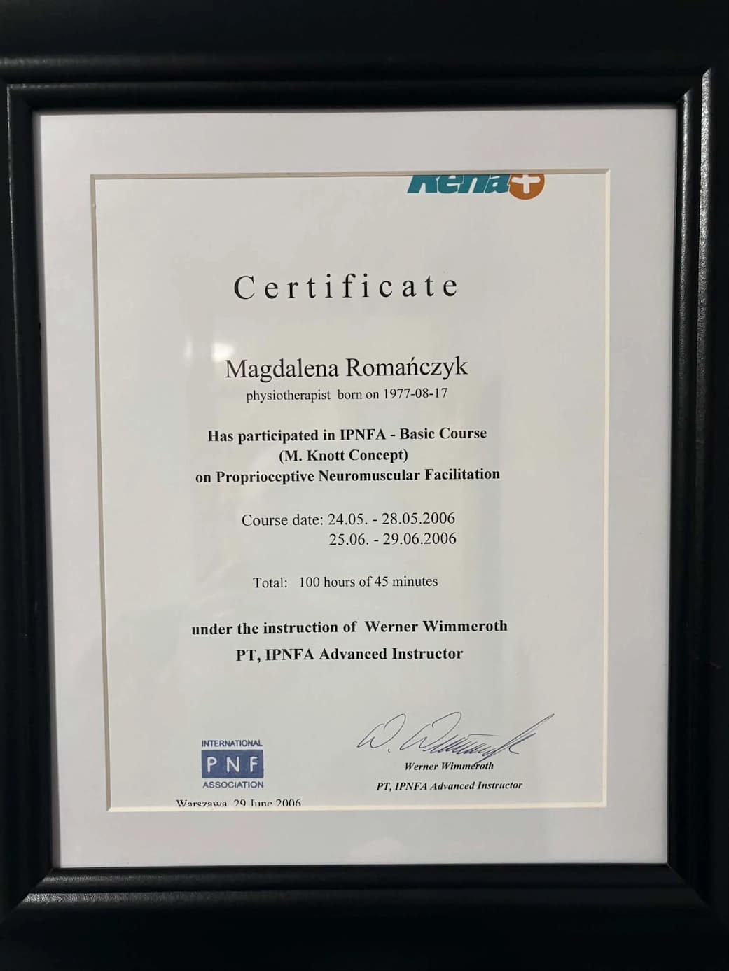Magdalena Romanczyk Qualification 6